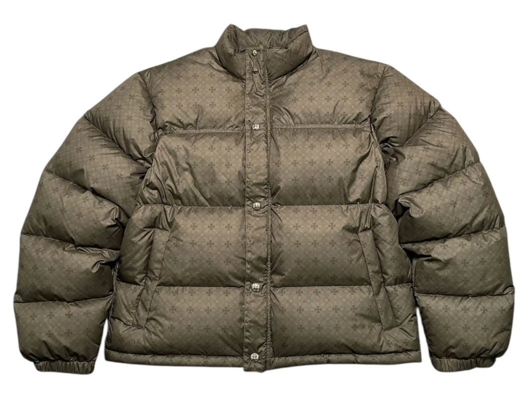 Chrome Hearts 'Olive' Puffer Jacket