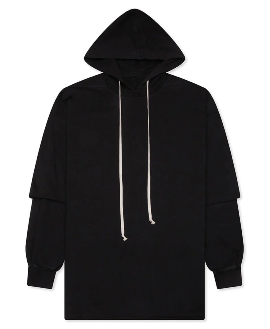 Rick Owens DRKSHDW Tommy Hustler Hoodie Black