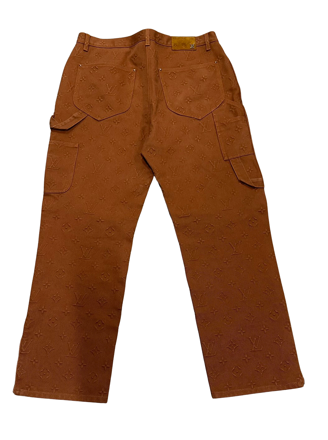 Louis Vuitton 'Orange Monogram' Carpenter Pants