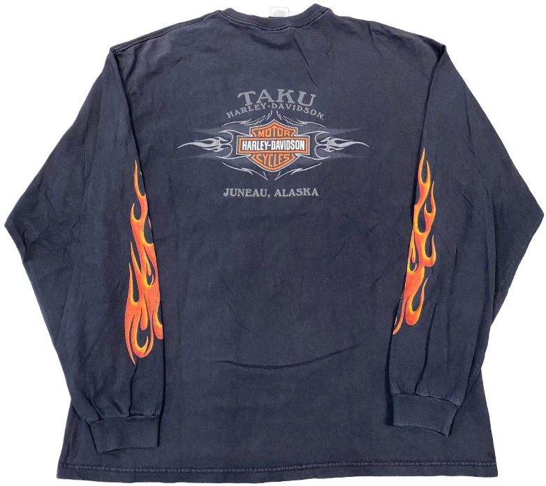 Harley Davidson 'Taku' Vintage L/S Tee