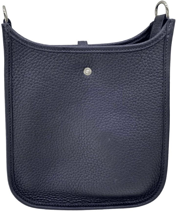 Hermes 'Navy' Evelyne TPM 16 Palladium Hardware Amazone Bag