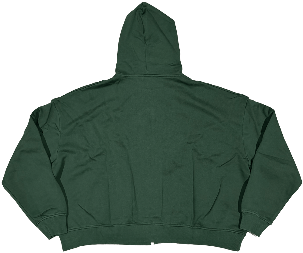 Happy Memories Don't Die HMDD 'Green' H Star Zip Up Hoodie