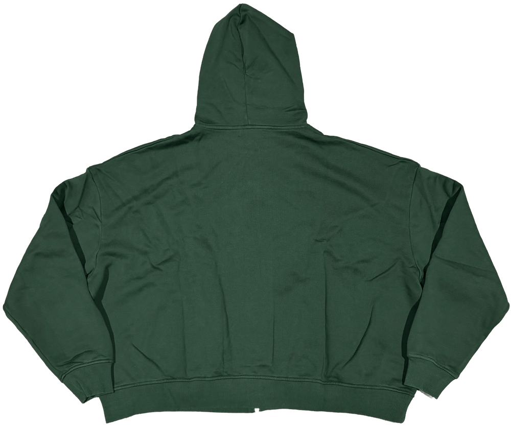 Happy Memories Don't Die HMDD 'Green' H Star Zip Up Hoodie