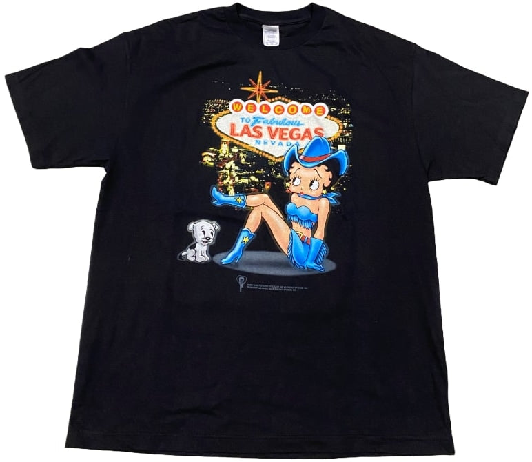Betty Boop 'Welcome To Las Vegas' Vintage Tee