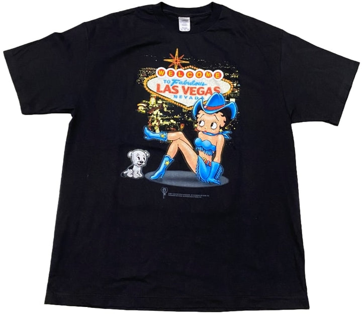 Betty Boop 'Welcome To Las Vegas' Vintage Tee