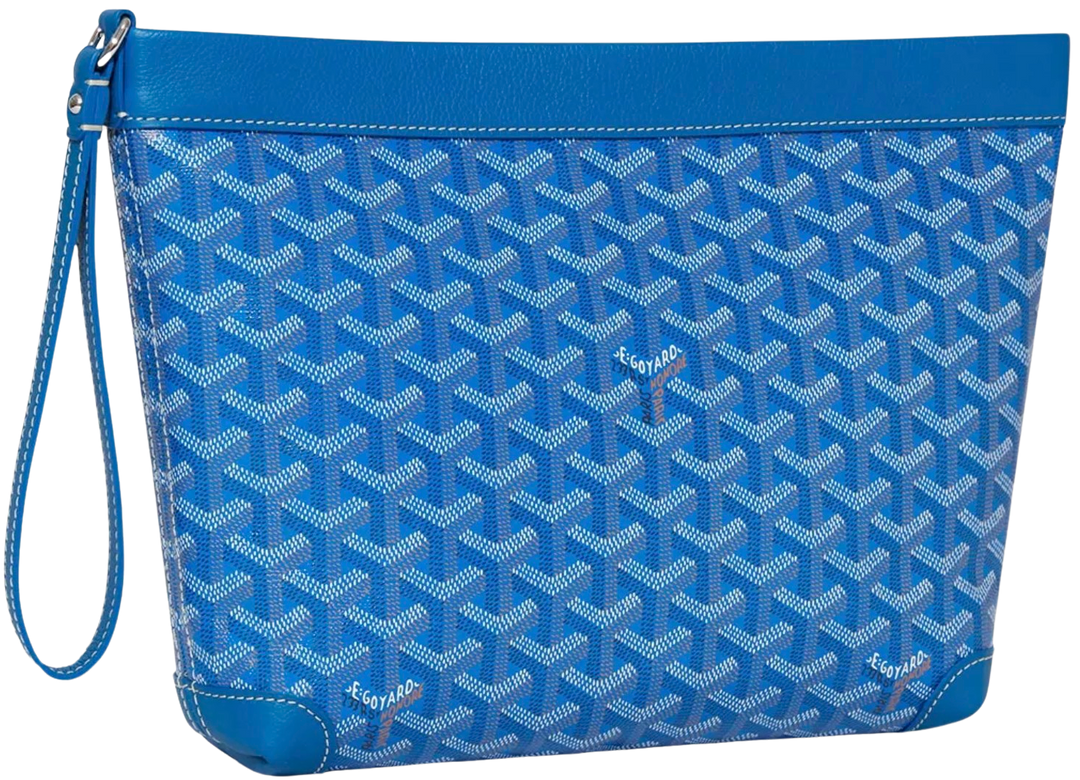 Goyard 'Sky Blue' Conti Pouch