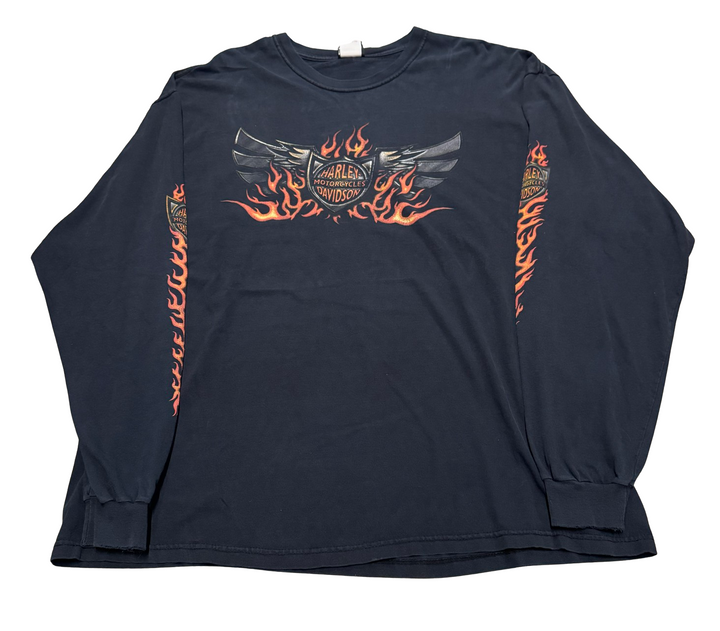 Harley Davidson 'Destination' Vintage Longsleeve Tee