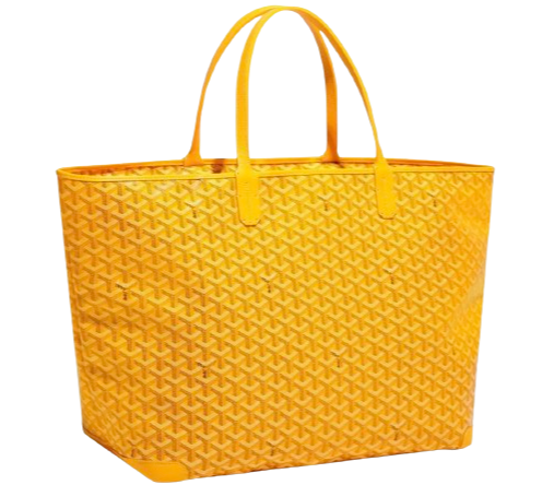 Goyard 'Yellow Artois' GM Tote Bag