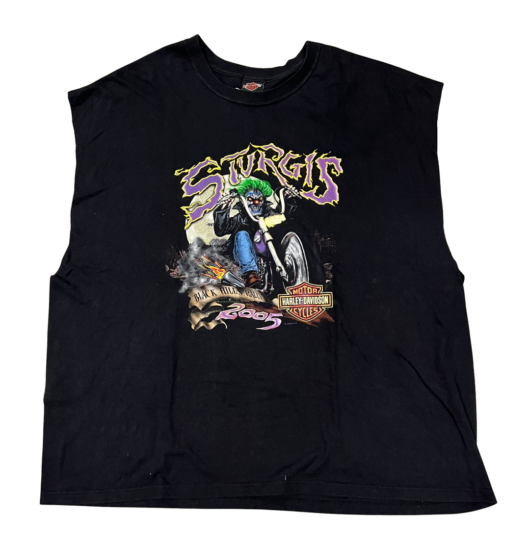 Harley Davidson 'Sturgis' 2000s Vintage Cutoff