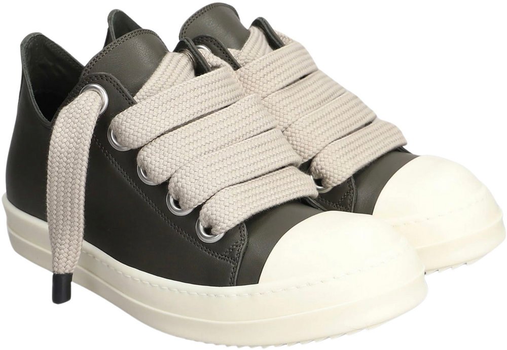 Rick Owens 'Bosco' Jumbo Lace Low Sneakers