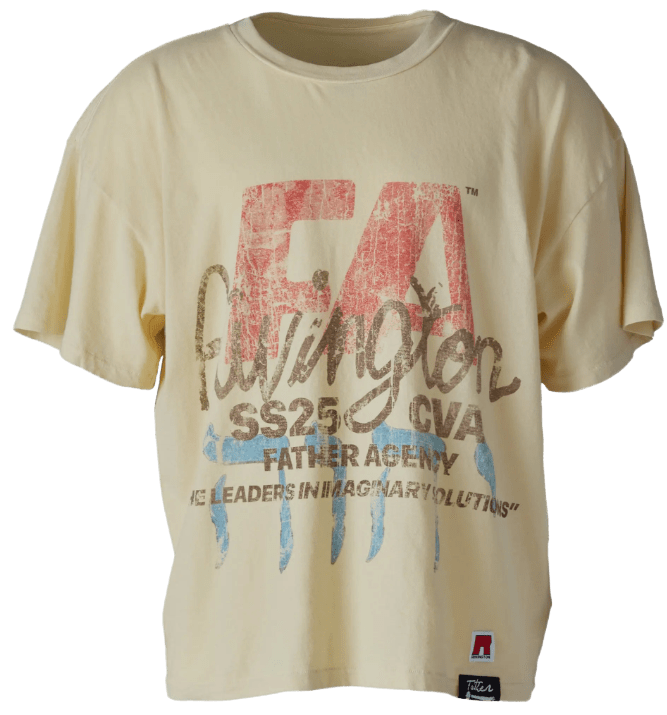 Rivington Roi Rebis 'Leaders' Cream Tee