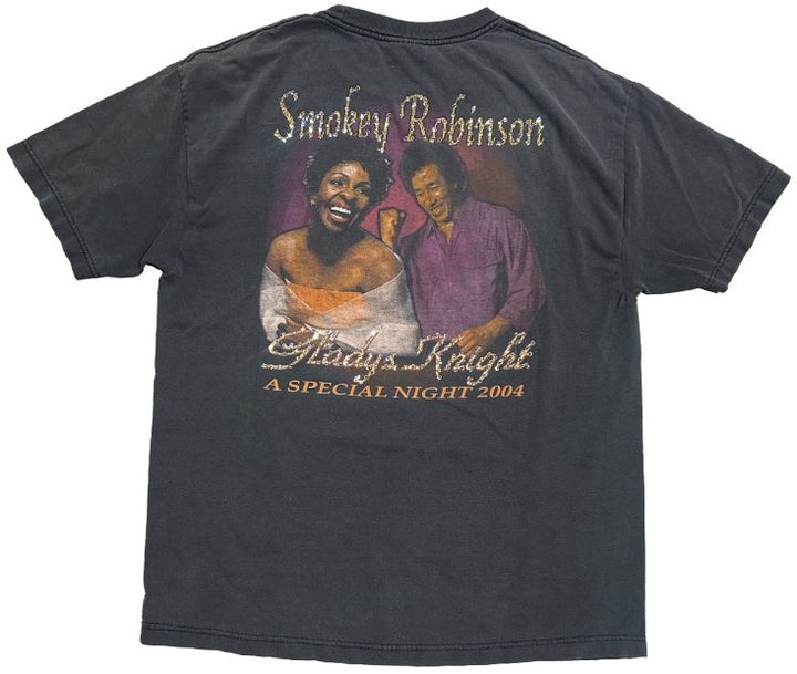Smokey Robinson Gladys Knight 'A Special Night' Rhinestone Vintage Tee