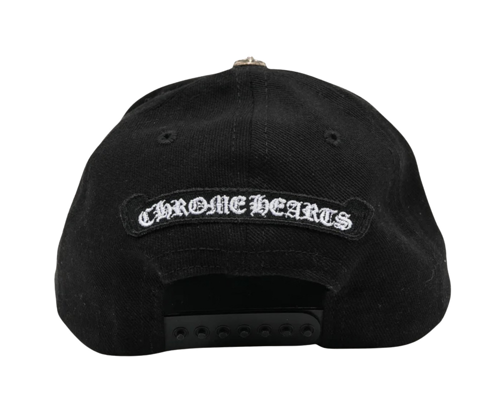 Chrome Hearts 'Fleur' Black Snapback