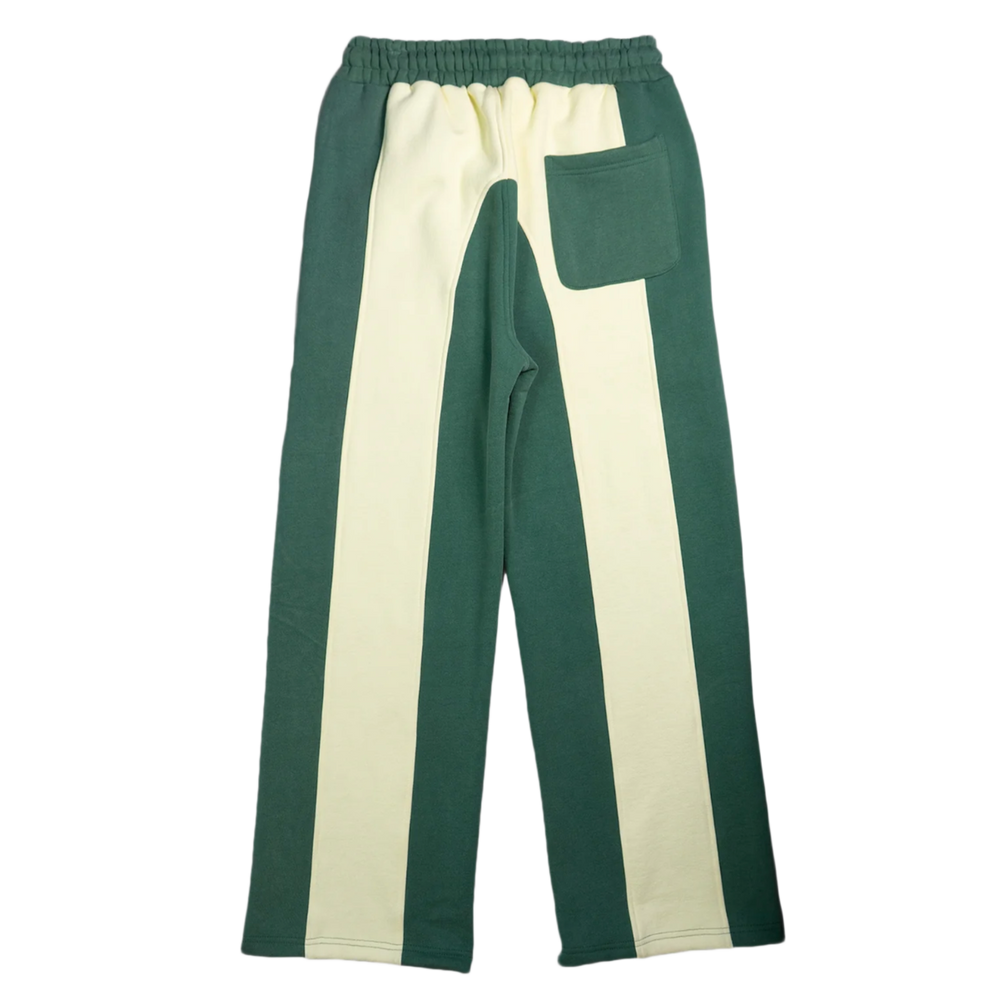 Satoshi Nakamoto 'Green' Baggy Moto Sweatpants