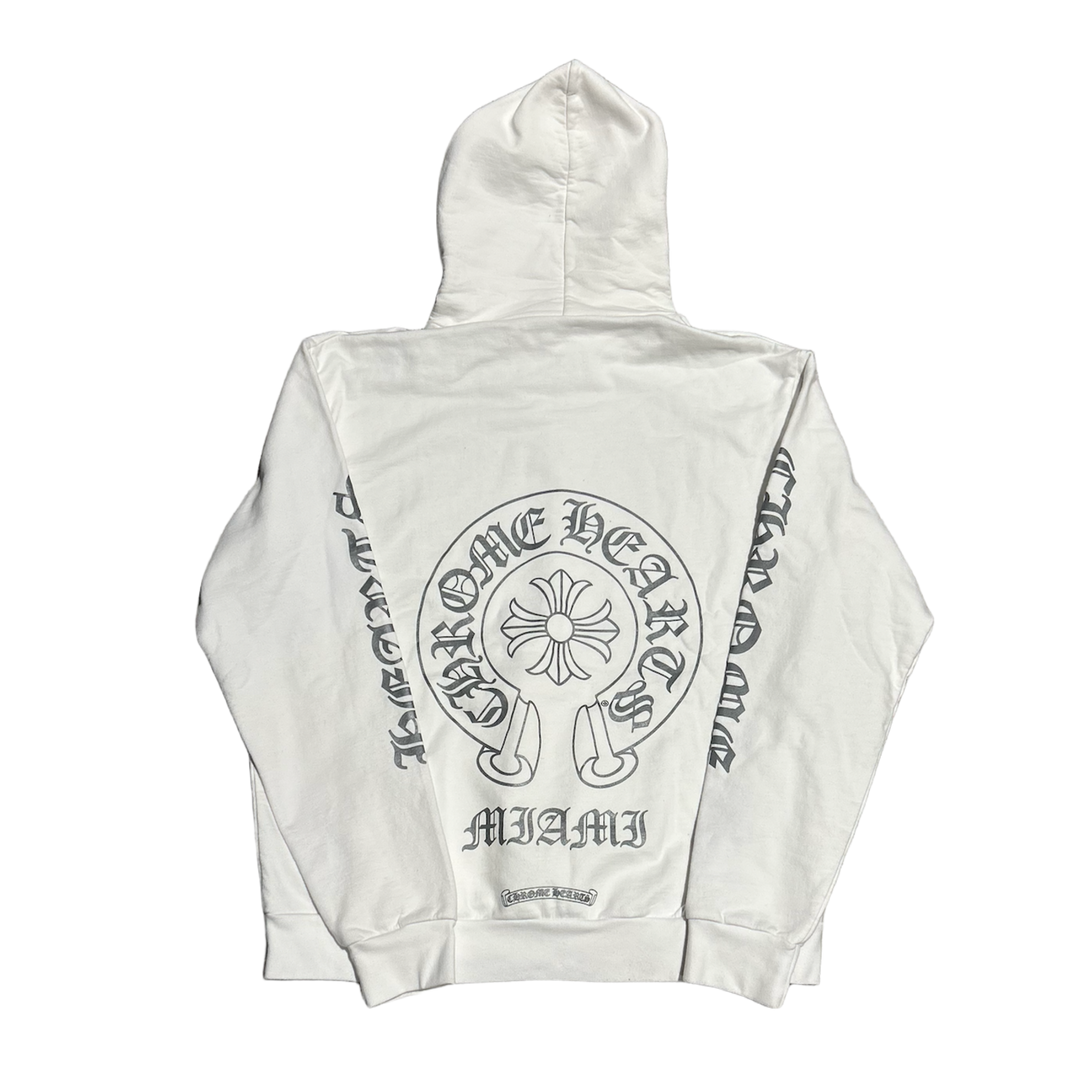 Chrome Hearts 'Grey' Miami Ultra Horseshoe Pullover Hoodie