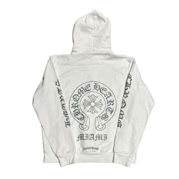Chrome Hearts 'Grey' Miami Ultra Horseshoe Pullover Hoodie