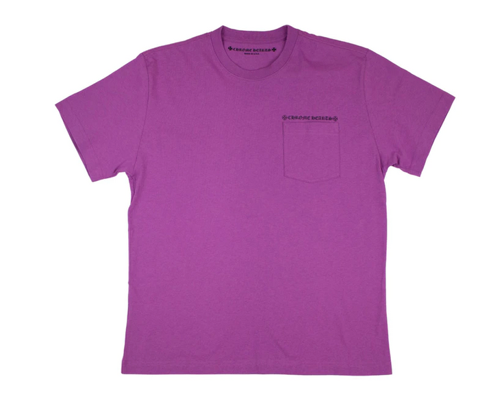 Chrome Hearts Matty Boy 'Spider Web' Purple Shirt