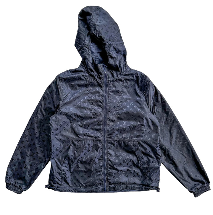 Louis Vuitton 'Navy Monogram' Reversible Windbreaker Jacket