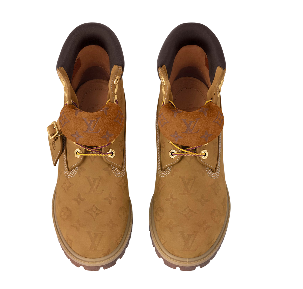 Louis Vuitton x Timberland 'Wheat' Boots