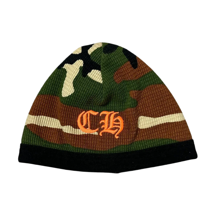 Chrome Hearts Matty Boy 'Camo' Thermal Skully Beanie