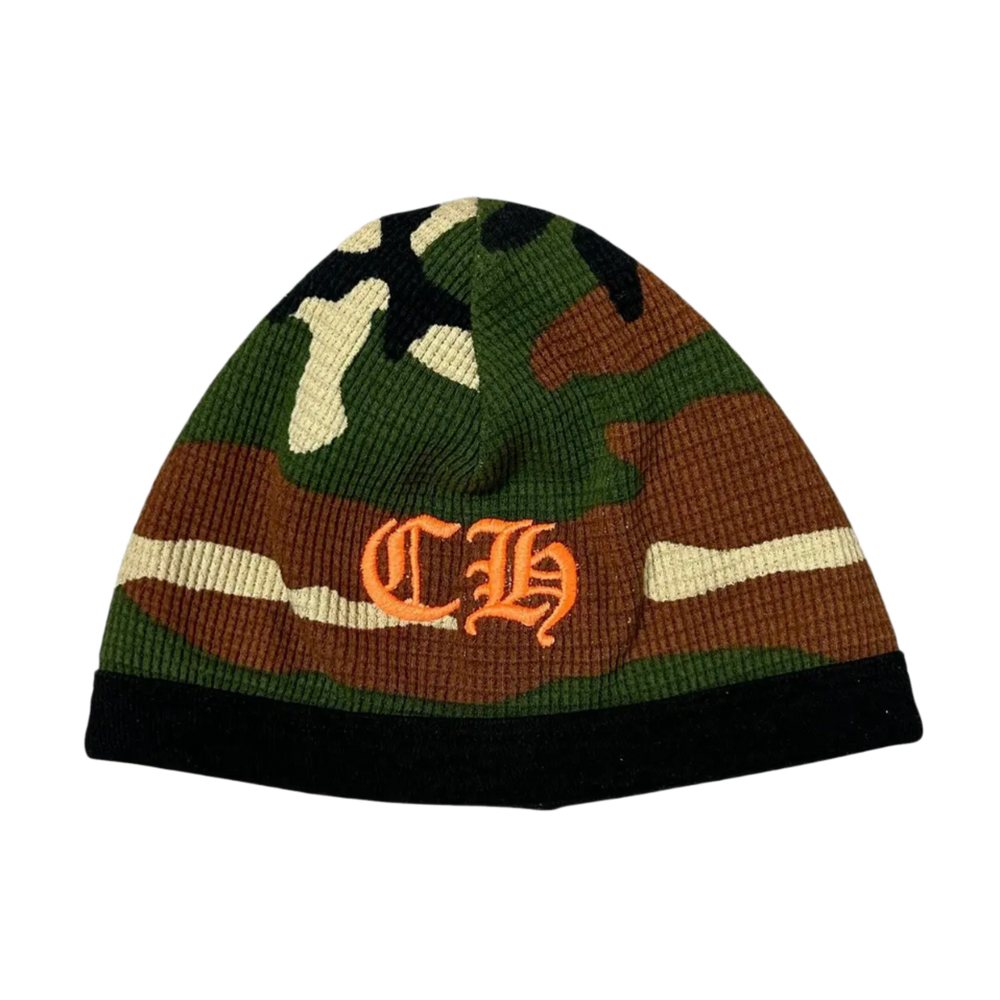 Chrome Hearts Matty Boy 'Camo' Thermal Skully Beanie