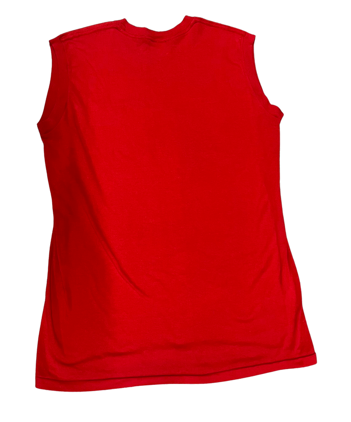 Harley Davidson 'Springer' Red Cutoff Tee