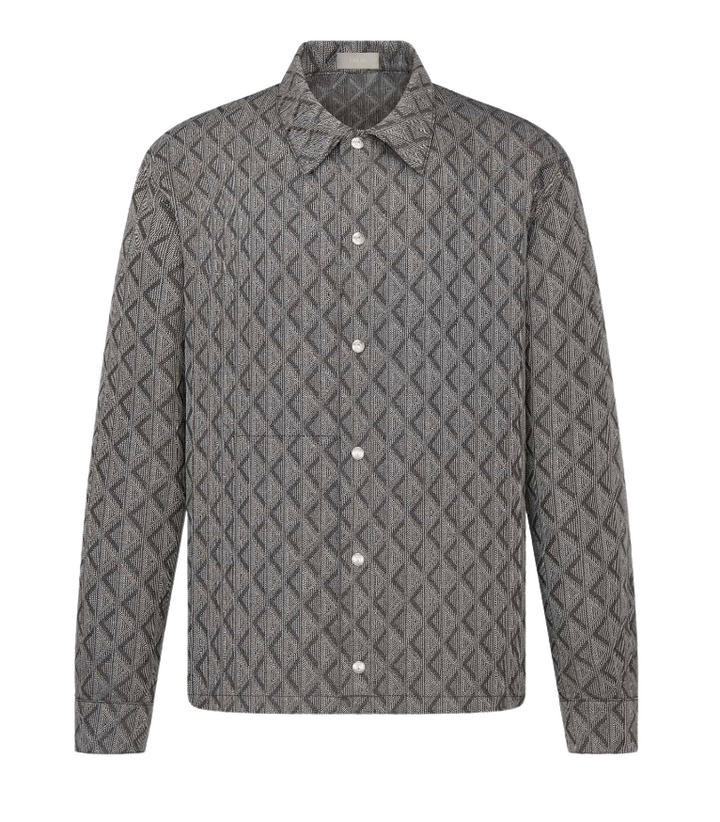 Dior 'Diamond' Grey Overshirt