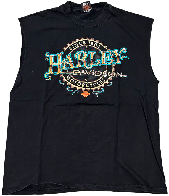 Harley Davidson 'Doc's Bald Eagle' Rhinestone Vintage Tee