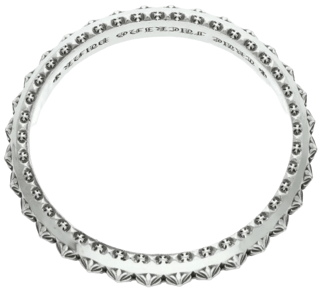 Chrome Hearts 'Punk SIlver' Bangle Pete Punk Bracelet