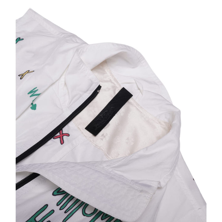 Chrome Hearts Matty Boy '5 Steps Ahead' White Vest