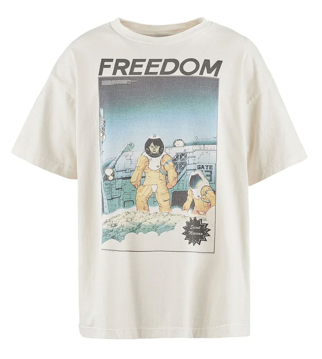 Saint Michael 'Freedom' White Tee