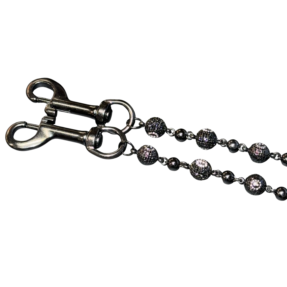 Starchain World '8 Ball' 26.5in Black Wallet Chain