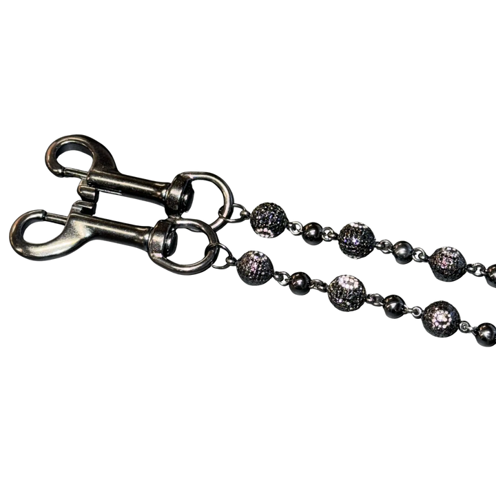 Starchain World '8 Ball' 26.5in Black Wallet Chain