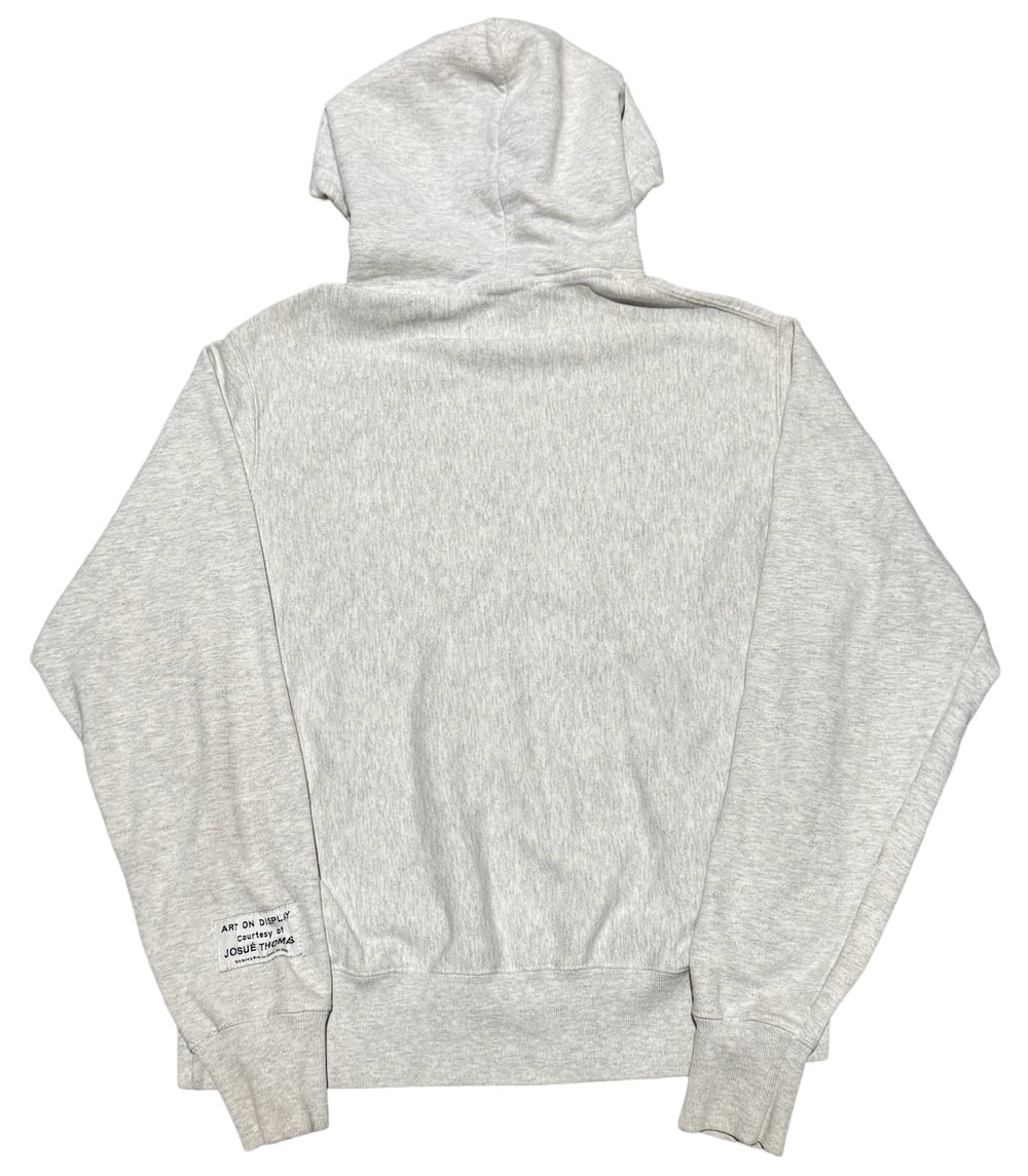 Gallery Dept 'French Logo' Grey Painter Hoodie