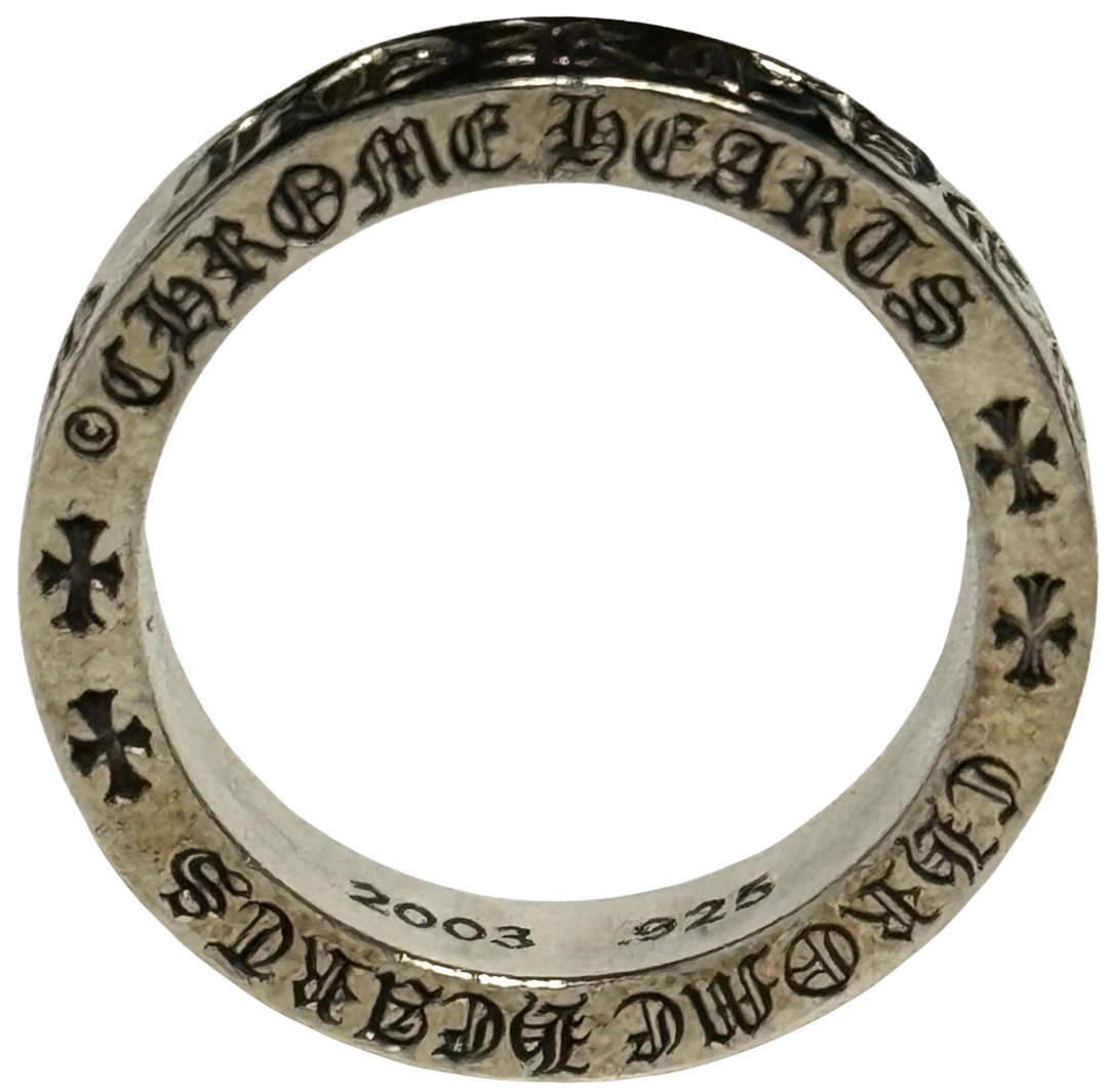 Chrome Hearts 'Spacer' 6mm Forever Silver Ring
