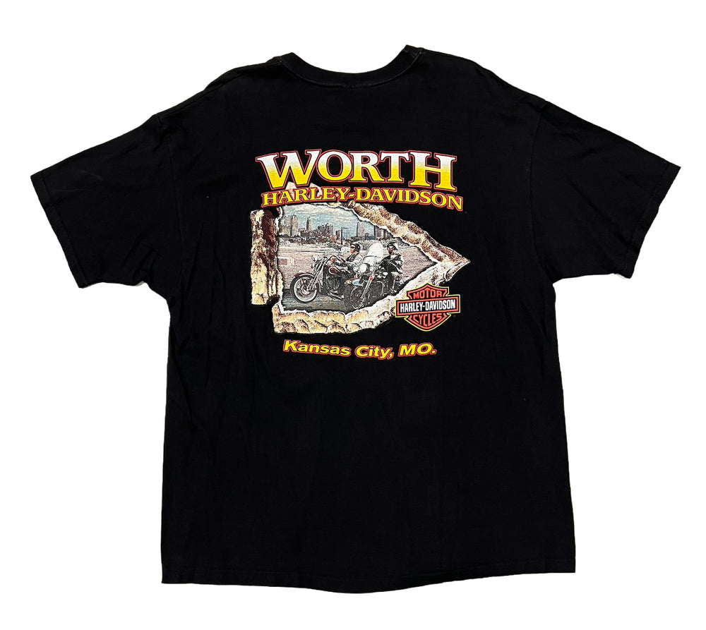 Harley Davidson 'To The Bone' Vintage Tee