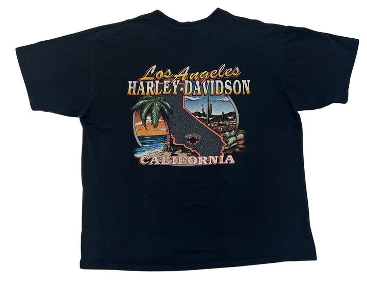 Harley Davidson 'Los Angeles, CA' Vintage 1993 Tee