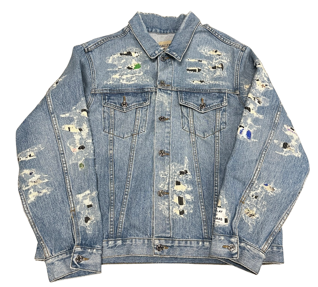 Gallery Dept. Andy Distressed Layered Denim Jacket