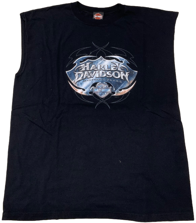 Harley Davidson 'Mechanicsville, MD' Cutoff Vintage Tee