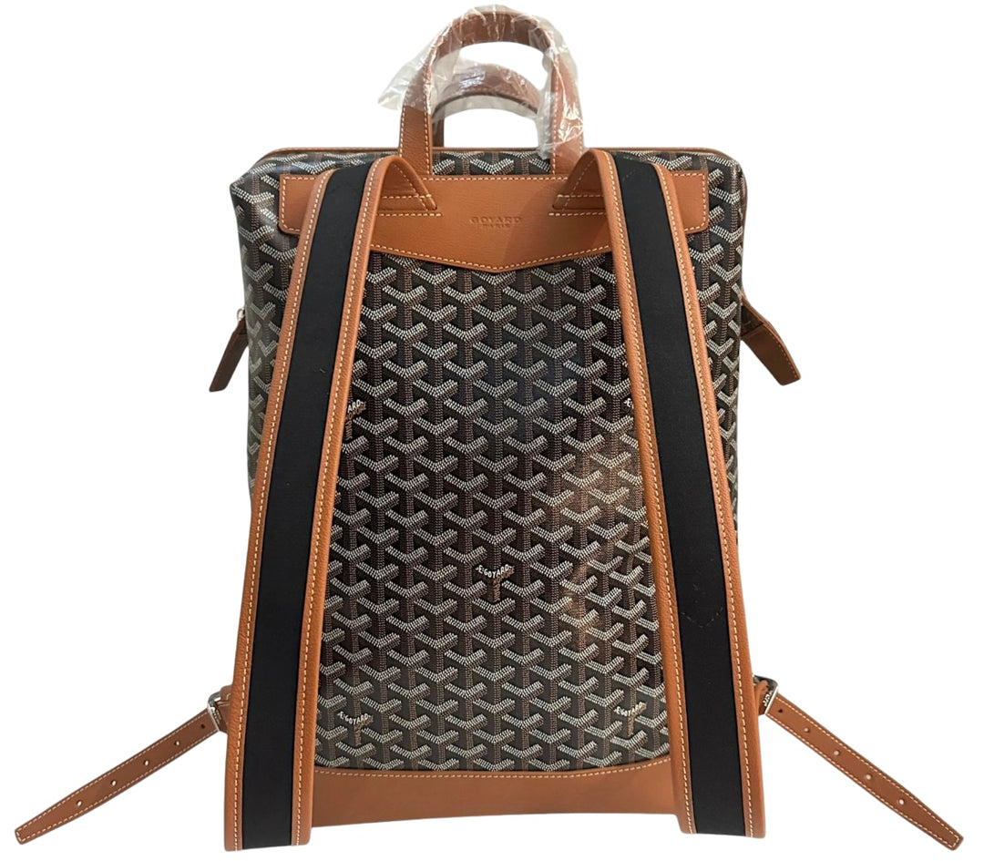 Goyard Cisalpin Backpack Black/Tan