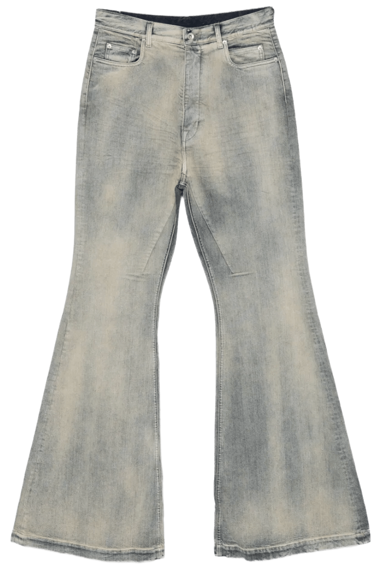 Rick Owens DRKSHDW 'Mineral Pearl' Bolan Bootcut Jeans