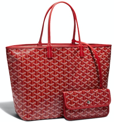 Goyard 'Red' Saint Louis PM Bag