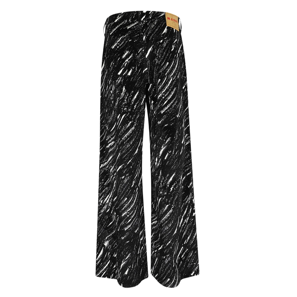 Marni 'Crayon' Black Stretch Denim Pants