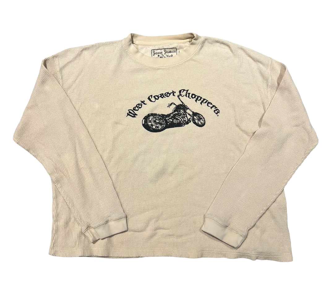 West Coast Choppers 'Cream' Vintage Thermal