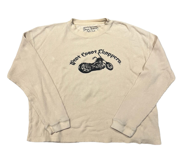 West Coast Choppers 'Cream' Vintage Thermal