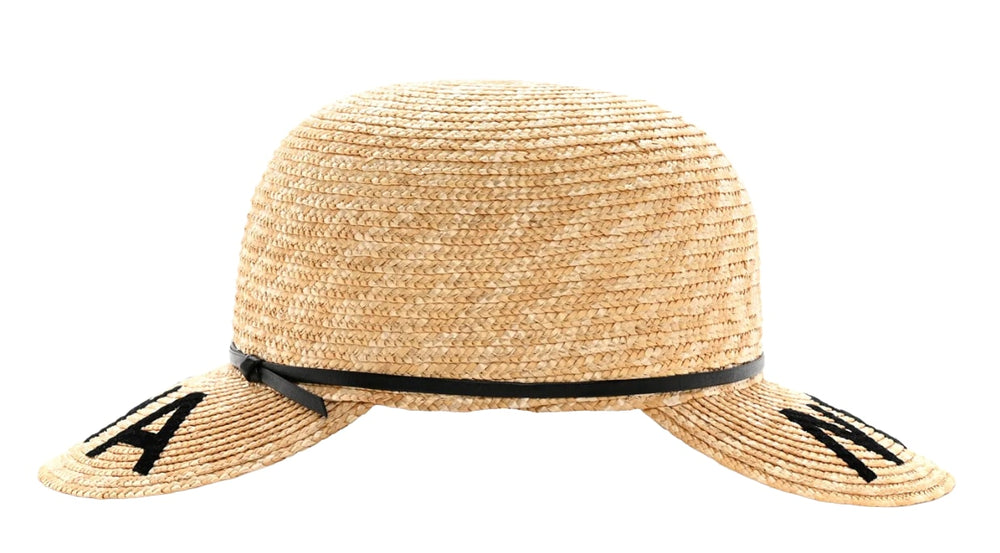 Chanel 'Straw' Double Visor Hat