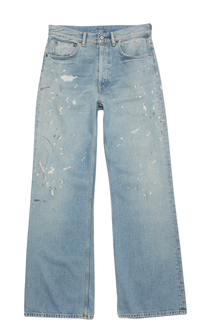 Acne Studios 'Blue' Loose Fit Jeans