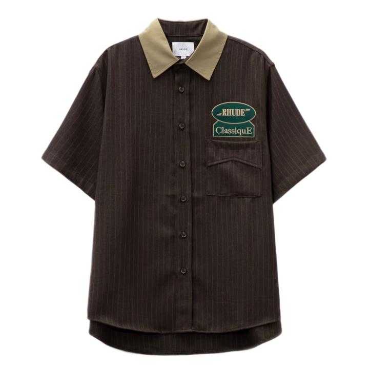 Rhude 'Brown' Mechanic Shirt