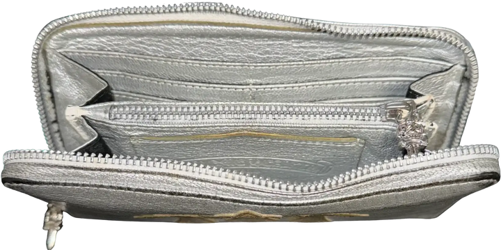 Chrome Hearts 'Metallic Gold' Triple Cross Wallet