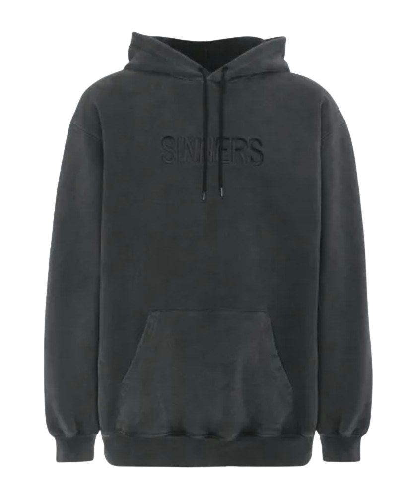 Balenciaga 'Sinner' Faded Black Hoodie